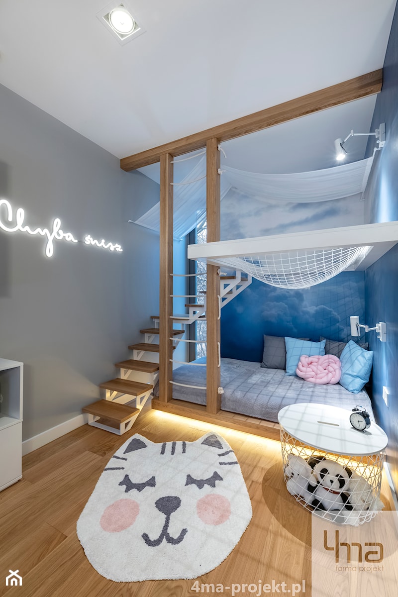 Dom 310 m2 - Pokój dziecka, styl nowoczesny - zdjęcie od 4ma projekt
