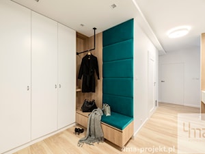Mieszkanie 83 m2 - Wola - Hol / przedpokój, styl nowoczesny - zdjęcie od 4ma projekt