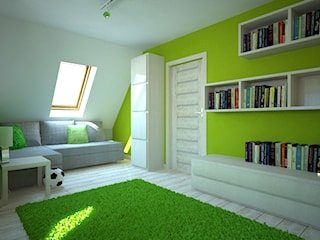 Zielony pokój dziecięcy