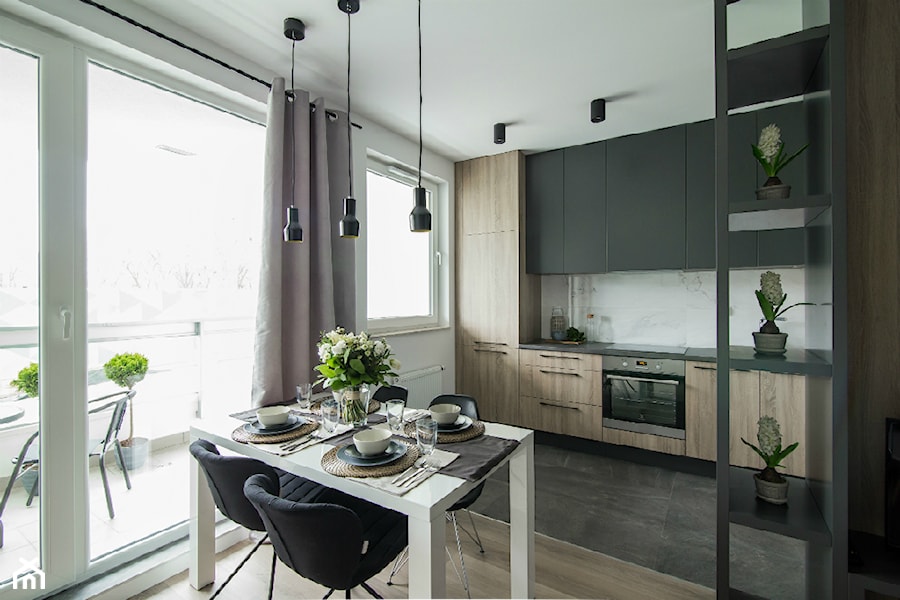 Designerskie mieszkanie w stylu nowoczesnym - Kuchnia, styl nowoczesny - zdjęcie od GALERIE VENIS