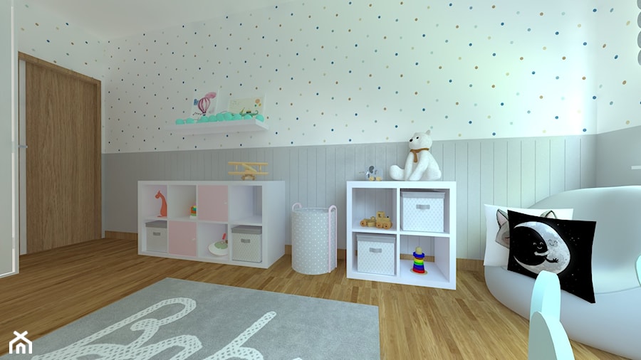 Pokój dziecka, styl skandynawski - zdjęcie od Architekt Anna Maj