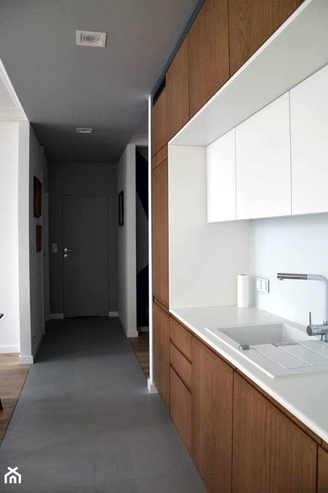 Apartament na parterze - Kuchnia, styl nowoczesny - zdjęcie od CKkwadrat