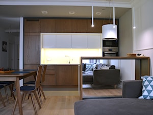 Apartament na parterze - Kuchnia, styl nowoczesny - zdjęcie od CKkwadrat