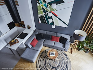 Apartament - Salon, styl nowoczesny - zdjęcie od CKkwadrat