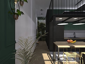 Mieszkanie z Antresolą - Jadalnia, styl nowoczesny - zdjęcie od CKkwadrat