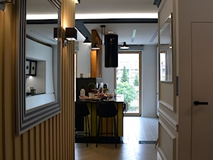 Elegancki Apartament - Hol / przedpokój, styl glamour - zdjęcie od CKkwadrat