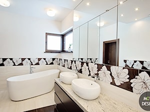 Kwiecista łazienka - zdjęcie od Biuro Projektów MOYA
