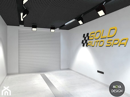 Aranżacje wnętrz - Wnętrza publiczne: Myjnia samochodowa Auto Gold SPA - Biuro Projektów MOYA. Przeglądaj, dodawaj i zapisuj najlepsze zdjęcia, pomysły i inspiracje designerskie. W bazie mamy już prawie milion fotografii!