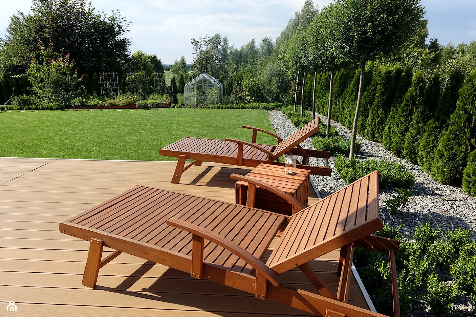 na Słonecznej - Duży ogród za domem, styl nowoczesny - zdjęcie od kamila_lbn - Homebook