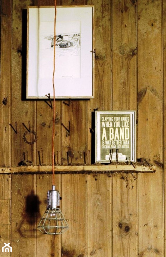 Lampa górnicza Storebror z zielonym kloszem - zdjęcie od Pufa Design - Homebook