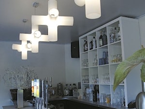 Lampa wisząca CROSSLIGHT Dark - kolor biały - zdjęcie od Pufa Design