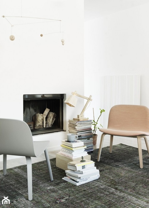 Krzesło tapicerowane VISU LOUNGE CHAIR MUUTO - zdjęcie od Pufa Design