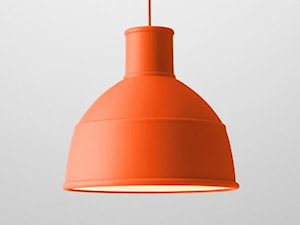 Lampa z silikonu Unfold Muuto - pomarańczowa - zdjęcie od Pufa Design