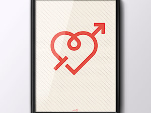 Plakat 'Love' - zdjęcie od Pufa Design