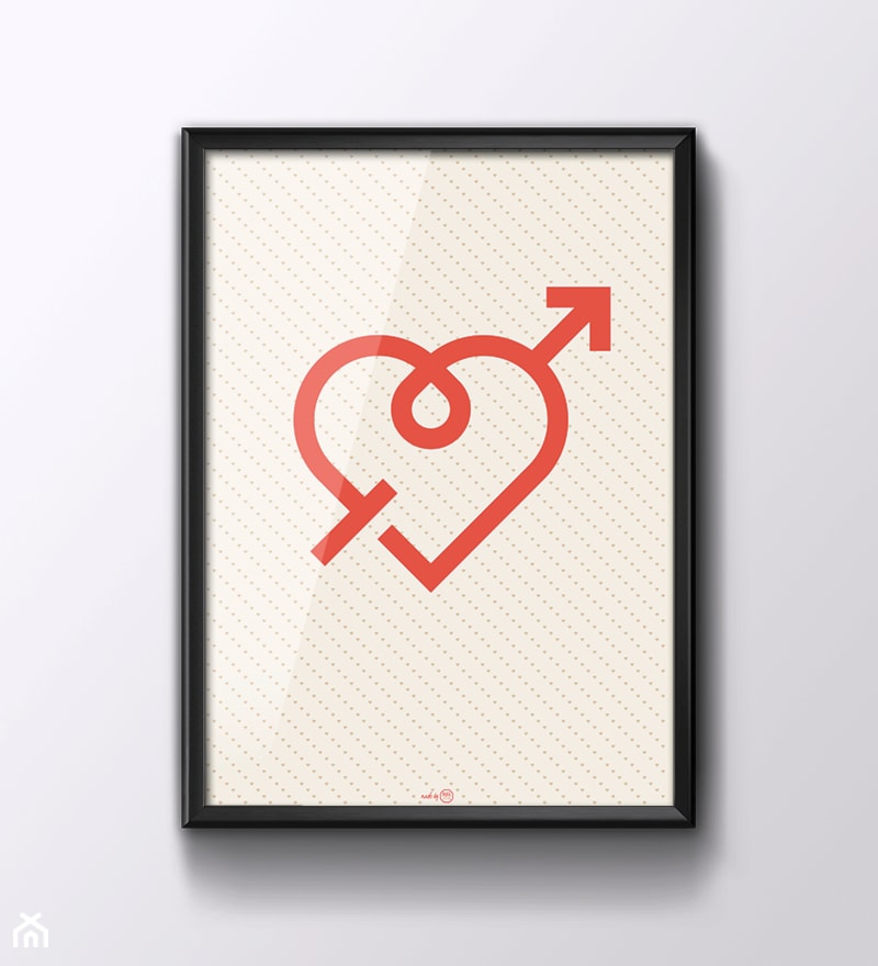 Plakat 'Love' - zdjęcie od Pufa Design