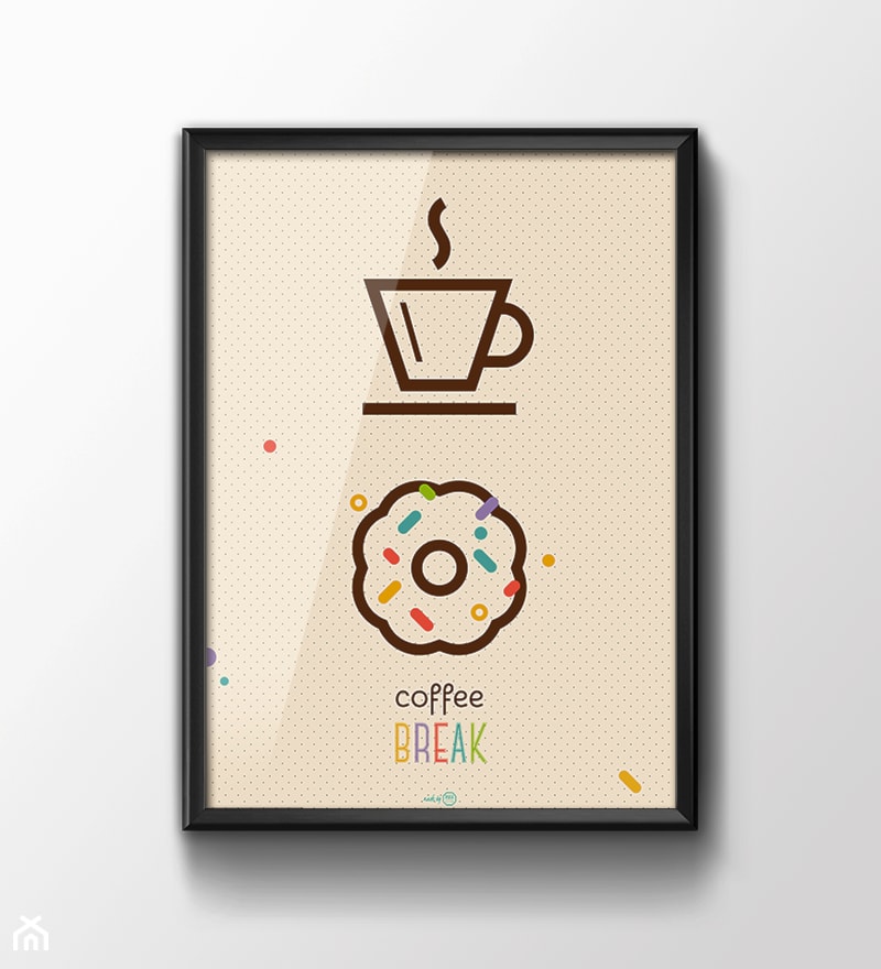 Plakat 'Coffee break' - zdjęcie od Pufa Design