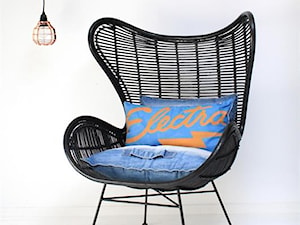 Fotel rattanowy Egg HK Living - zdjęcie od Pufa Design