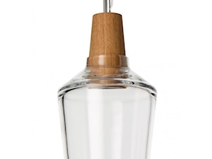 Lampa INDUSTRIAL z bezbarwnego szkła - zdjęcie od Pufa Design