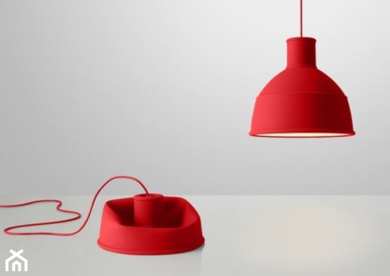 Lampa z silikonu Unfold Muuto - zdjęcie od Pufa Design