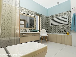 łazienka z sauną