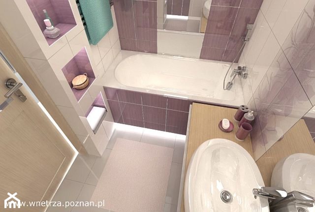 Mała, ale jasna łazienka - Łazienka, styl nowoczesny - zdjęcie od APA ARCHES sp. z o.o. sp.k. - Homebook