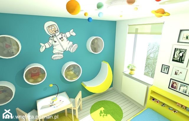 Pokój astronauty - Pokój dziecka, styl nowoczesny - zdjęcie od APA ARCHES sp. z o.o. sp.k. - Homebook