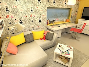 Pokój w kotki - Pokój dziecka, styl nowoczesny - zdjęcie od APA ARCHES sp. z o.o. sp.k.