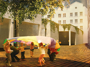Rewitalizacja dwóch kwartałów miejskich w odniesieniu do drugiej fazy odbudowy Głównego Miasta w Gdańsku - zdjęcie od BEZ CUKRU studio projektowe
