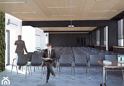 Sala szkoleniowa/ sale konferencyjne - Wnętrza publiczne, styl nowoczesny - zdjęcie od BEZ CUKRU studio projektowe