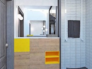 Metamorfoza łazienki w Warszawie - zdjęcie od BEZ CUKRU studio projektowe