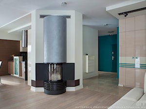 Dom w Łęknicy I - Salon, styl nowoczesny - zdjęcie od ARREA Autorska Pracownia Projektowania Wnętrz