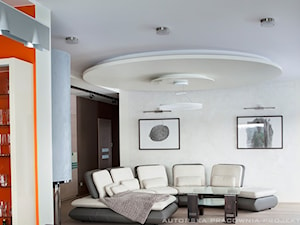 Dom w Łęknicy I - Salon, styl nowoczesny - zdjęcie od ARREA Autorska Pracownia Projektowania Wnętrz