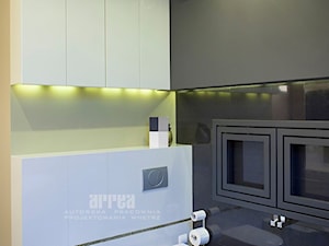 dom w Zbąszyniu - Łazienka, styl nowoczesny - zdjęcie od ARREA Autorska Pracownia Projektowania Wnętrz