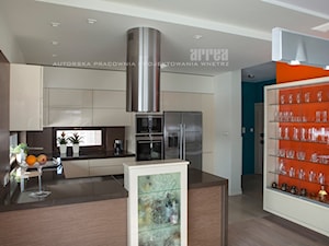 Dom w Łęknicy I - Kuchnia, styl nowoczesny - zdjęcie od ARREA Autorska Pracownia Projektowania Wnętrz