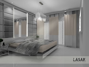 Sypialnia, styl nowoczesny - zdjęcie od Lasak Projektowanie