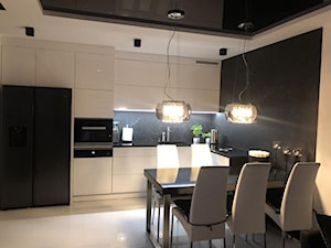 Black Apartment - Kuchnia, styl skandynawski - zdjęcie od Lasak Projektowanie