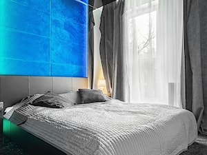 Mirror Apartment - Sypialnia - zdjęcie od Lasak Projektowanie