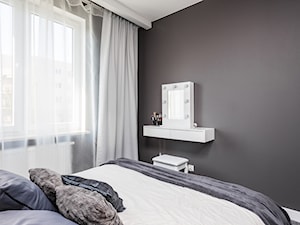 mieszkanie Warszawa, Praga - Sypialnia, styl nowoczesny - zdjęcie od Kameleon - Kreatywne Studio Projektowania Wnętrz