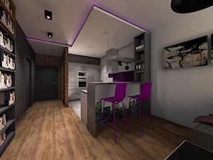 Mieszkanie nowoczesne - Poznań - Kuchnia, styl nowoczesny - zdjęcie od Kameleon - Kreatywne Studio Projektowania Wnętrz