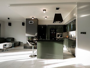 Elegancki apartament - otwarta przestrzeń - zdjęcie od Kameleon - Kreatywne Studio Projektowania Wnętrz
