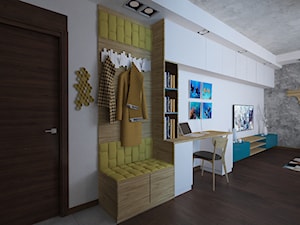mieszkanie, Warszawa, Mokotów - Hol / przedpokój, styl nowoczesny - zdjęcie od Kameleon - Kreatywne Studio Projektowania Wnętrz