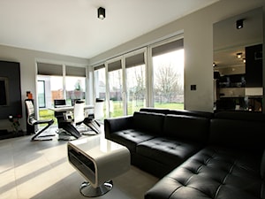 Elegancki apartament - przestrzeń wypoczynkowa - zdjęcie od Kameleon - Kreatywne Studio Projektowania Wnętrz