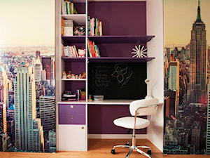 Pokój dziewczynki z pomysłową szafą - Pokój dziecka, styl nowoczesny - zdjęcie od Kameleon - Kreatywne Studio Projektowania Wnętrz
