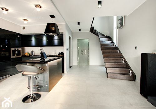 Elegancki apartament - otwarta przestrzeń - zdjęcie od Kameleon - Kreatywne Studio Projektowania Wnętrz