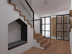 Dom Niemcy - Schody, styl nowoczesny - zdjęcie od Kameleon - Kreatywne Studio Projektowania Wnętrz