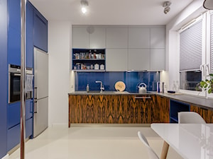mieszkanie- Warszawa, Wola - Kuchnia, styl nowoczesny - zdjęcie od Kameleon - Kreatywne Studio Projektowania Wnętrz