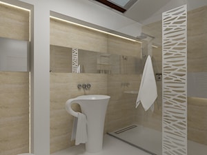 Łazienka przy saunie - zdjęcie od Kameleon - Kreatywne Studio Projektowania Wnętrz