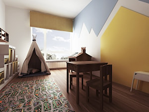 Mieszkanie Wilanów - Pokój dziecka, styl nowoczesny - zdjęcie od Kameleon - Kreatywne Studio Projektowania Wnętrz
