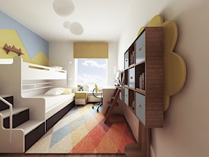 Mieszkanie Wilanów - Pokój dziecka, styl nowoczesny - zdjęcie od Kameleon - Kreatywne Studio Projektowania Wnętrz