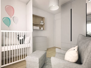 Mieszkanie Warszawa, Kabaty - Pokój dziecka, styl nowoczesny - zdjęcie od Kameleon - Kreatywne Studio Projektowania Wnętrz